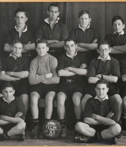 Palmerston North Technical School First XI Soccer, 1939