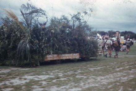 Floral Festival Parade - Manawatu Deerstalkers Association float