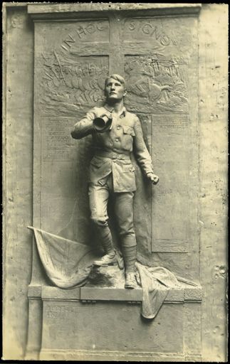 Photograph of Memorial Design by Gilbert Ledward - The Call - Resource cover image