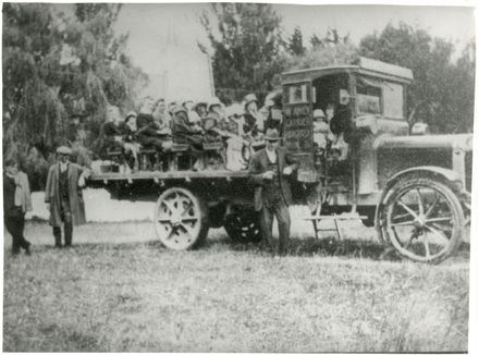 Amey's Truck on a Sunday School Picnic