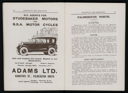 Bradbury's Illustrated Series No. XI. Manawatu and Rangitikei Districts 56