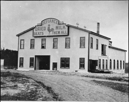 Joseph Nathan Co. Ltd dried milk factory, Bunnythorpe