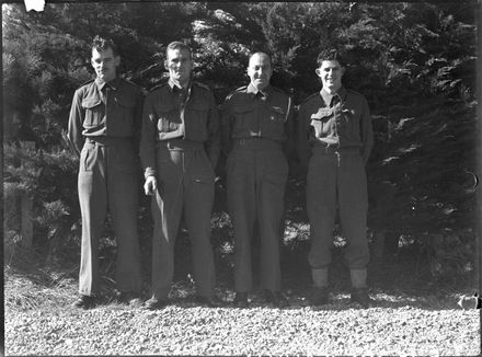 Army personel, Ashhurst