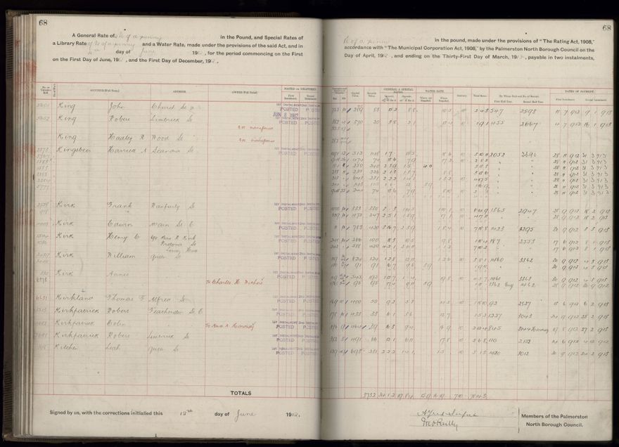 Rate book, 1912-1913 - 2021Pa_PNC2-23-2-V20_034001-0071