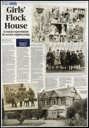 Back Issues:  Girls' Flock House