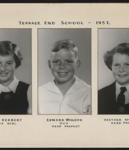 Terrace End School Student Leaders, 1957