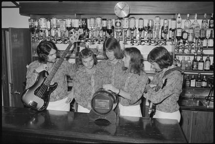 Band inside the Fitzherbert Motor Inn - Resource cover image