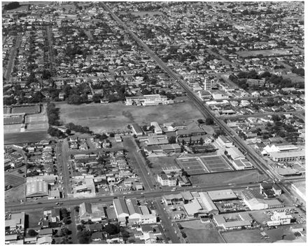 Aerial view of Palmerston North Boys' High School