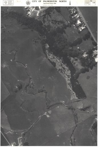 Aerial Map, 1986 - 7-17