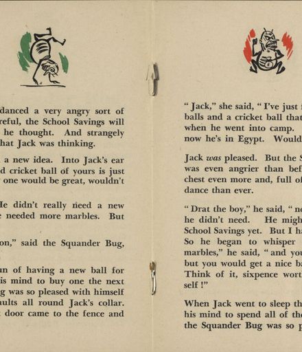 Jack's squander bug and the sixpence 3