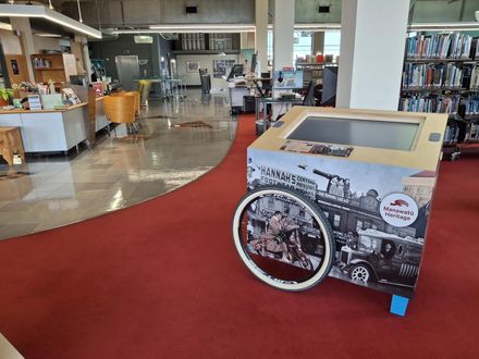 Postcards from Palmy kiosk on 2nd Floor, Central Library - Resource cover image