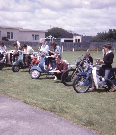 Palmerston North Motorcycle Training School - Class 77 - December 1966