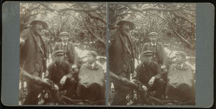 Four men in the bush