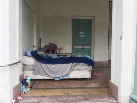 Rough Sleeper's bedroom