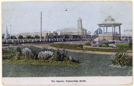 Colour Postcard of The Square