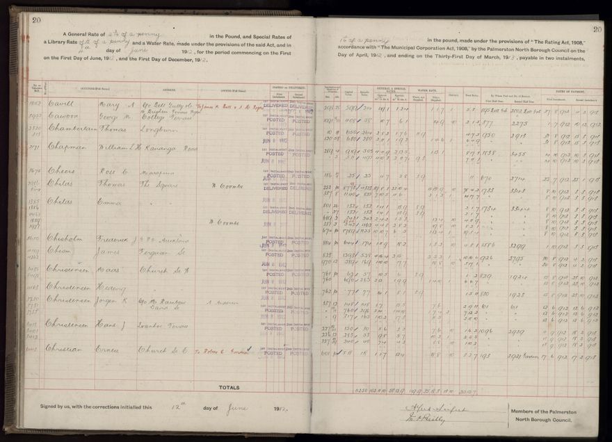 Rate book, 1912-1913 - 2021Pa_PNC2-23-2-V20_034001-0023