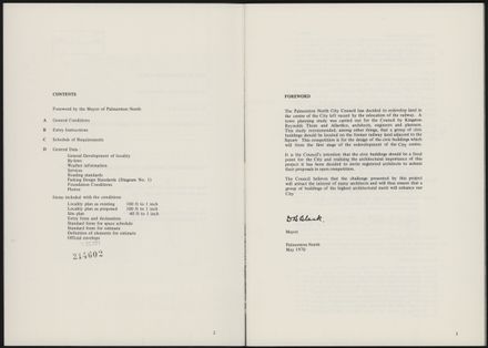 City of Palmerston North Architectural Competition 3