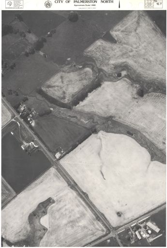 Aerial Map, 1986 - 10-7