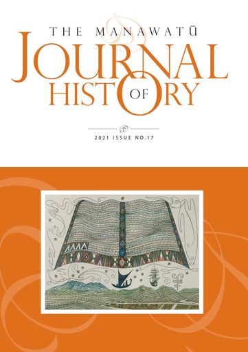 The Manawatū Journal of History: Issue 17