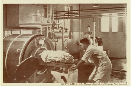 Butter-Making, Massey Agricultural College - Resource cover image