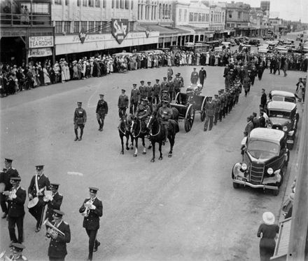 Funeral of Squadron Leader M C McGregor - Resource cover image