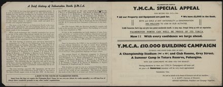 Palmerston North YMCA Promotional Booklet 2
