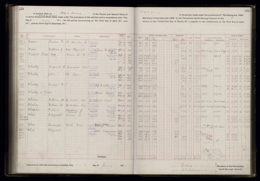 Rate book, 1911-1912 - 2021Pa_PNCC2-23-2-V19_034000-0137