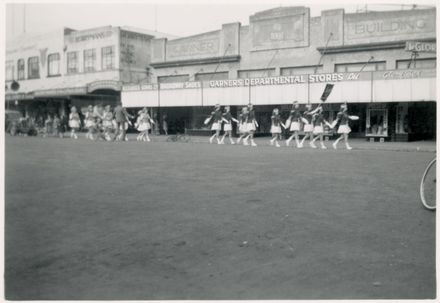 Marching Procession Down Broadway Avenue 2