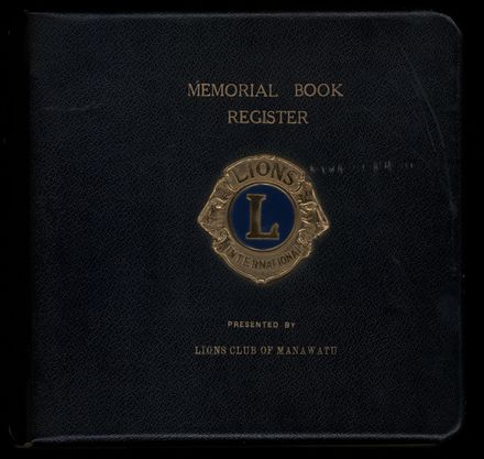 Memorial Book Register