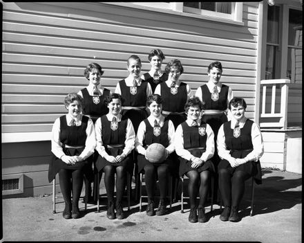 Netball Team, Palmerston North Teachers' College