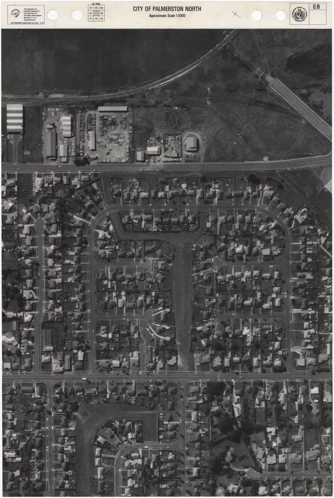 1981 Aerial Map - E8
