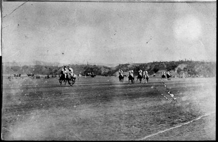 A Polo Match at Hokowhitu Polo Ground