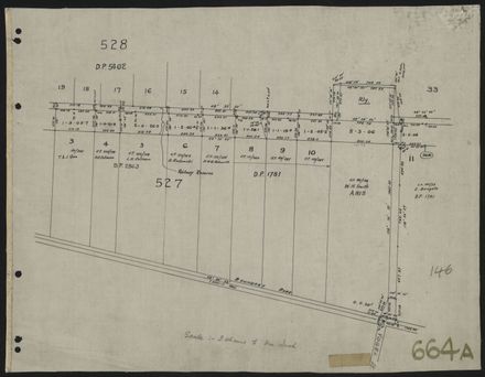 Survey Plans (subdivisions) 1938 - 1951