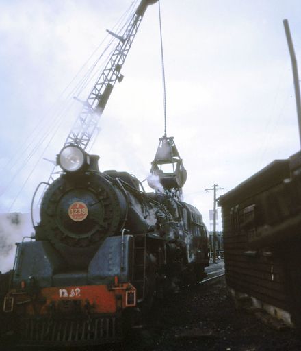 Loading Coal onto J Class Locomotive