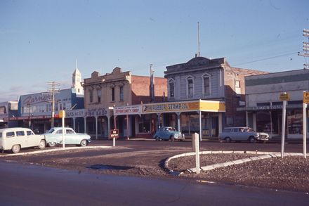 Main St East of Square after removal of railway