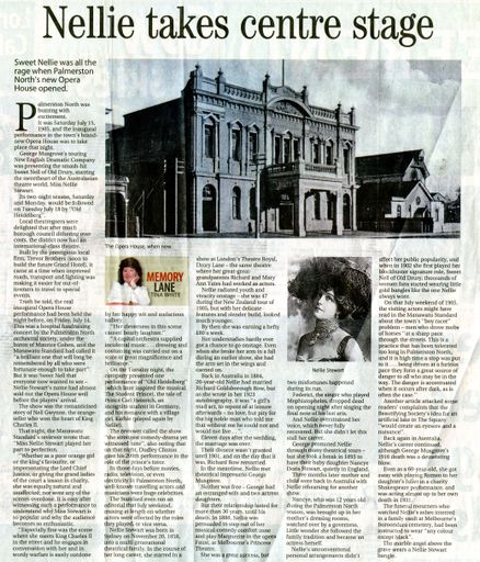 Memory Lane - "Nellie takes centre stage" - Resource cover image