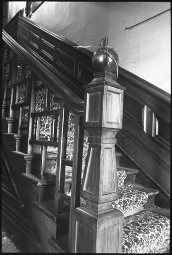 Main Staircase of Caccia Birch House