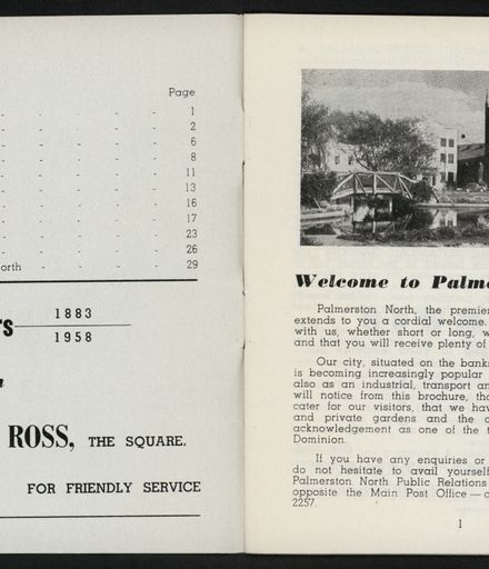 Palmerston North Diary: October 1958 2