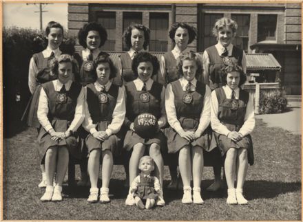 Palmerston North Technical School Netball A, 1948