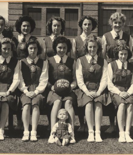 Palmerston North Technical School Netball A, 1948