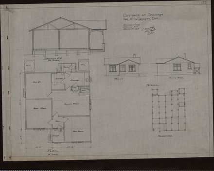 Plan for Two Cottages and Farm Buildings at Shannon