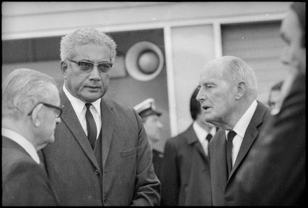 Ratu Sir Kamisese Mara and Other Dignitaries Attend Norman Kirk's Funeral