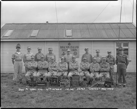 Signals Platoon, Special Company, 16th Intake, Central District Training Depot, Linton