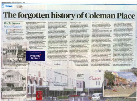Back Issues: The forgotten history of Coleman Place