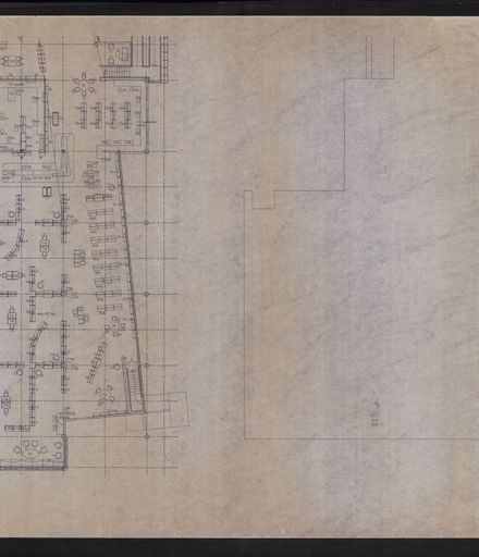 Architectural Plans of the redevelopment of the C M Ross building into the Palmerston North City Library 14