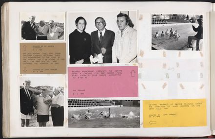 PN Amateur Swimming Club archive book
