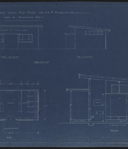 Architectural Plans for A&P Showgrounds, Cuba Street 5
