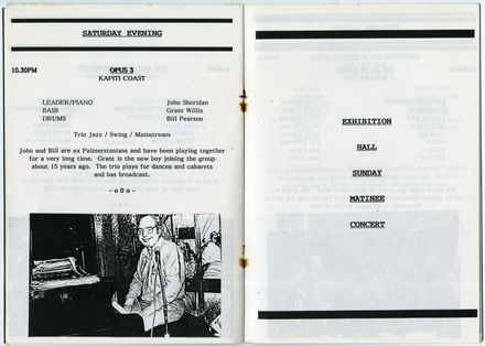 Manawatū Jazz Festival Program, 1992