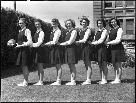 'B' basketball team, Palmerston North Technical High School