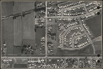 Aerial map, 1966 - K10